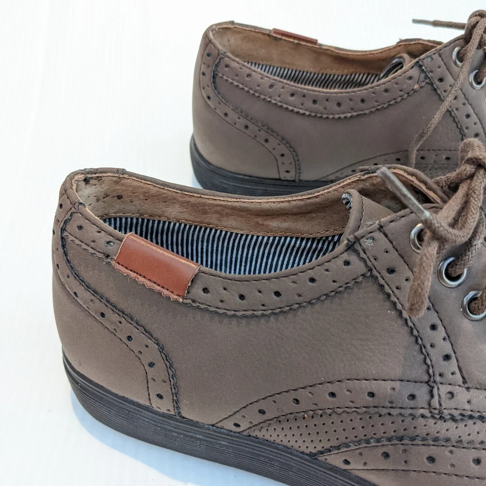 MADDEN Rusell genuine leather wingtip Oxford Loafers